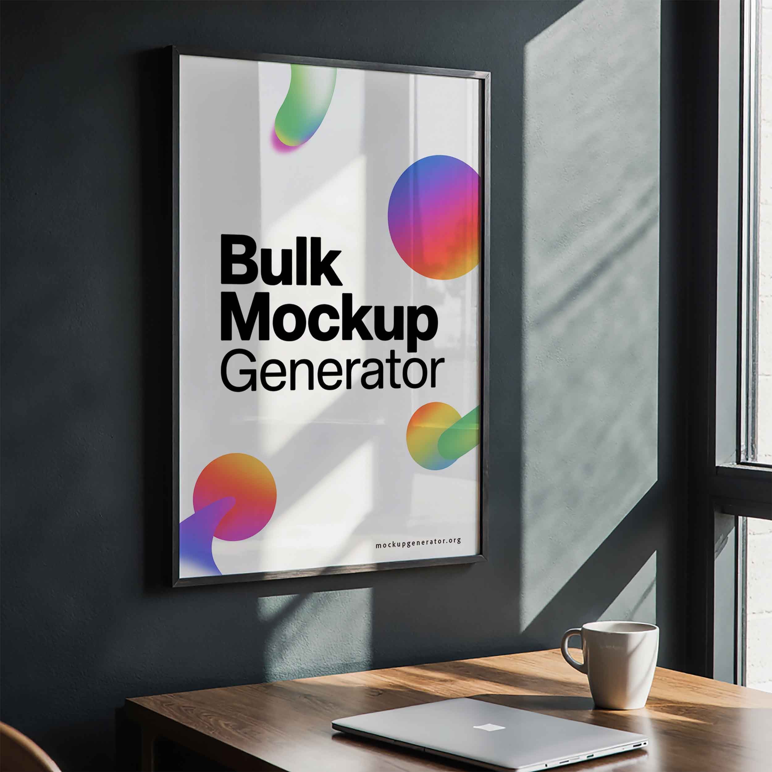 Classic office poster frame