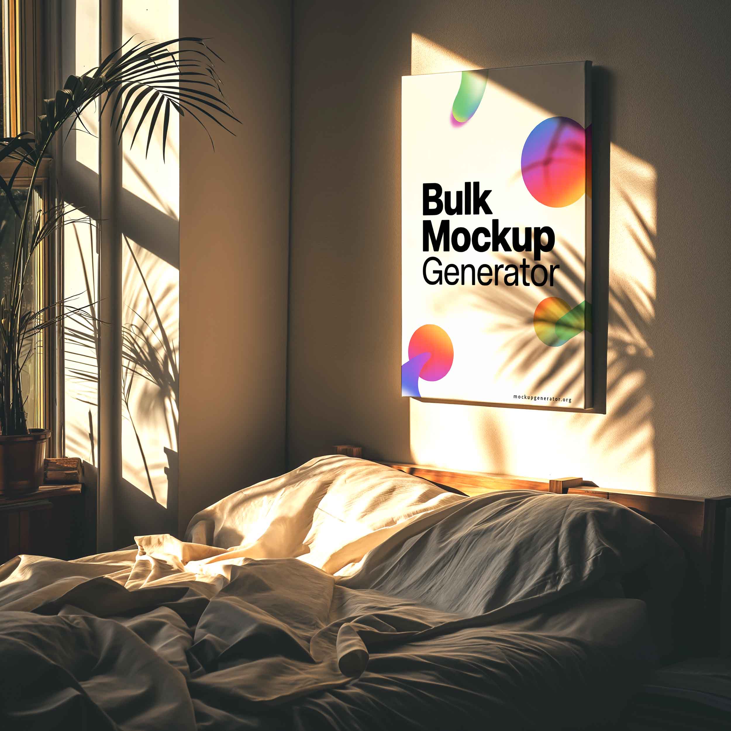 Canvas Wall art in Bedroom