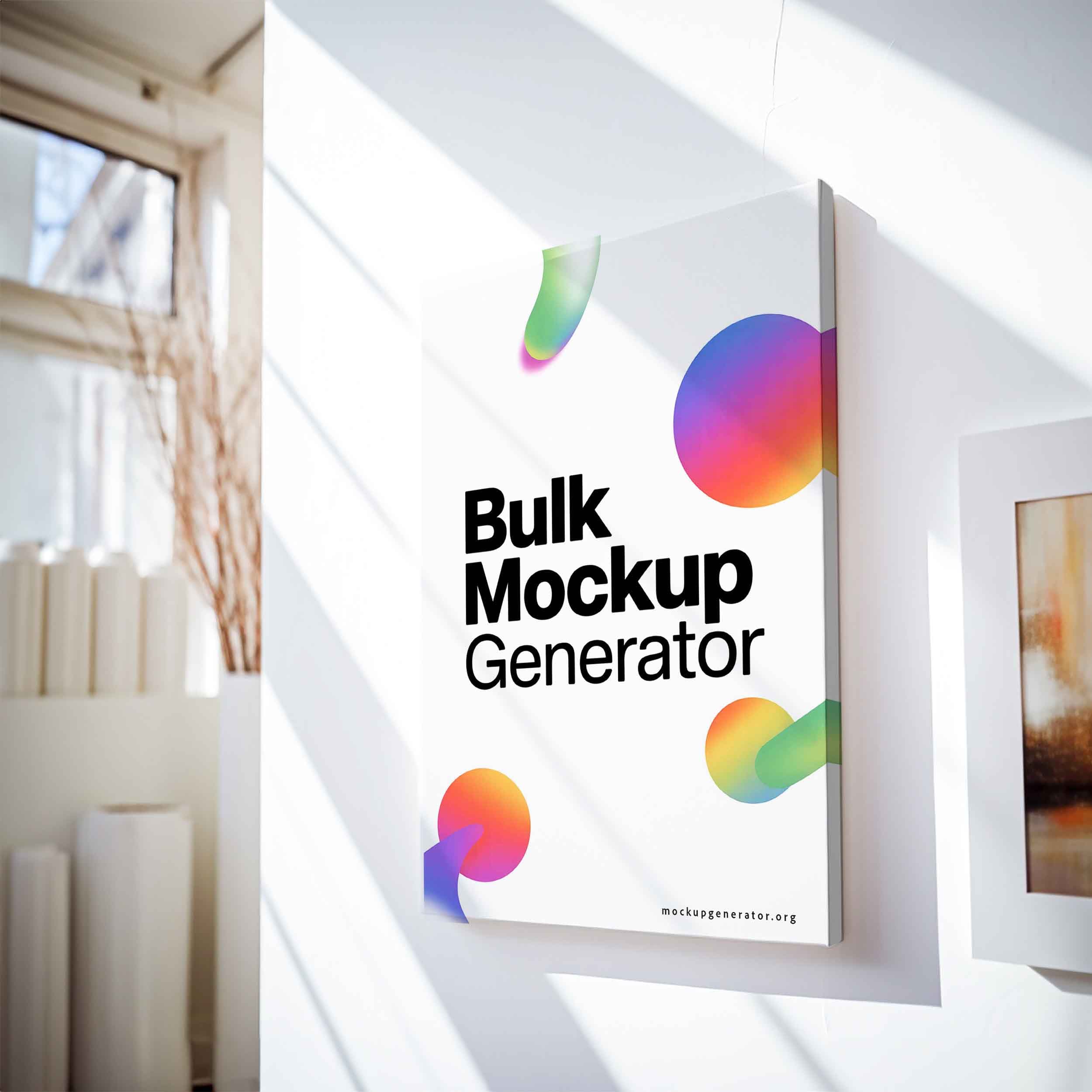 Canvas Wall art in office room