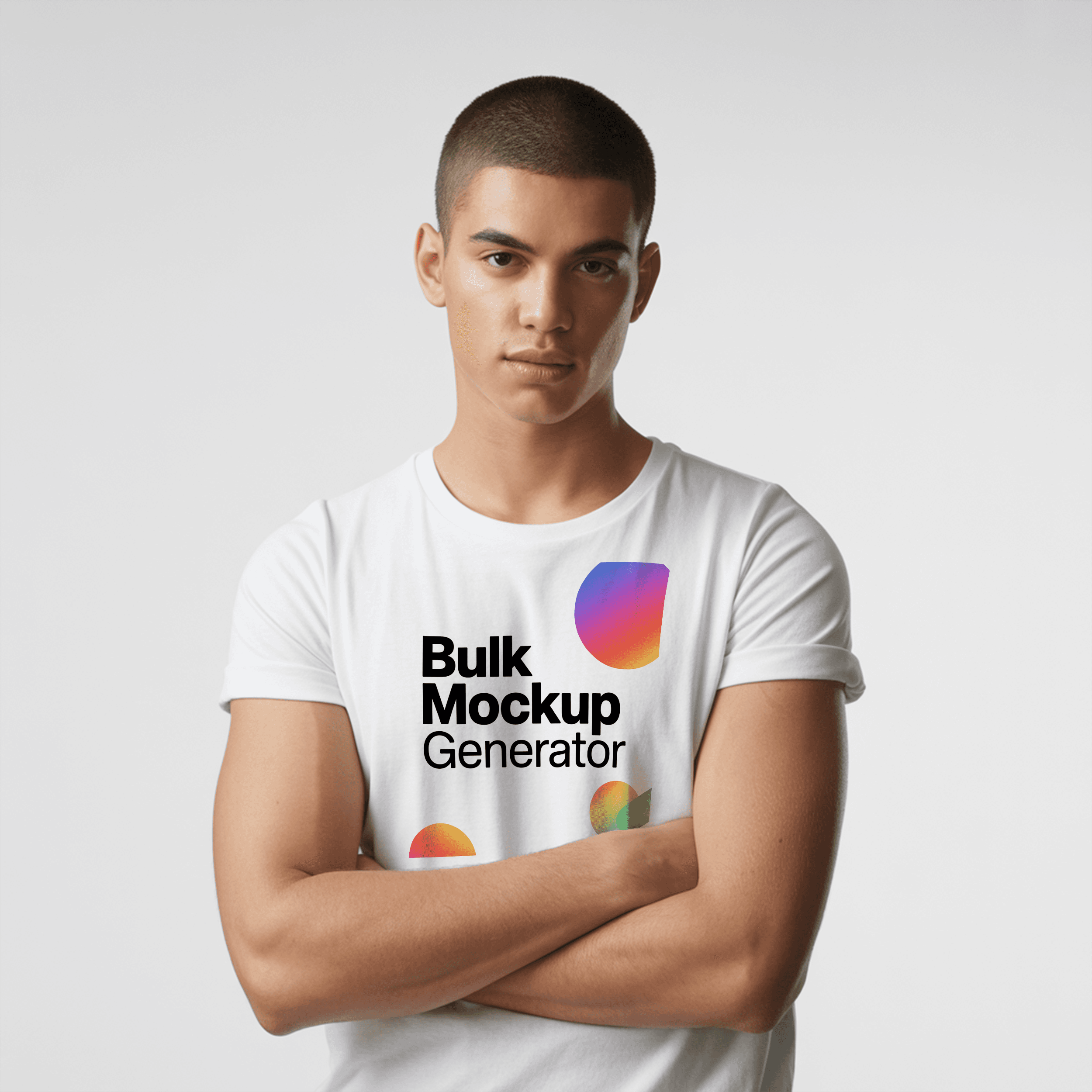 White Men's t-shirt
